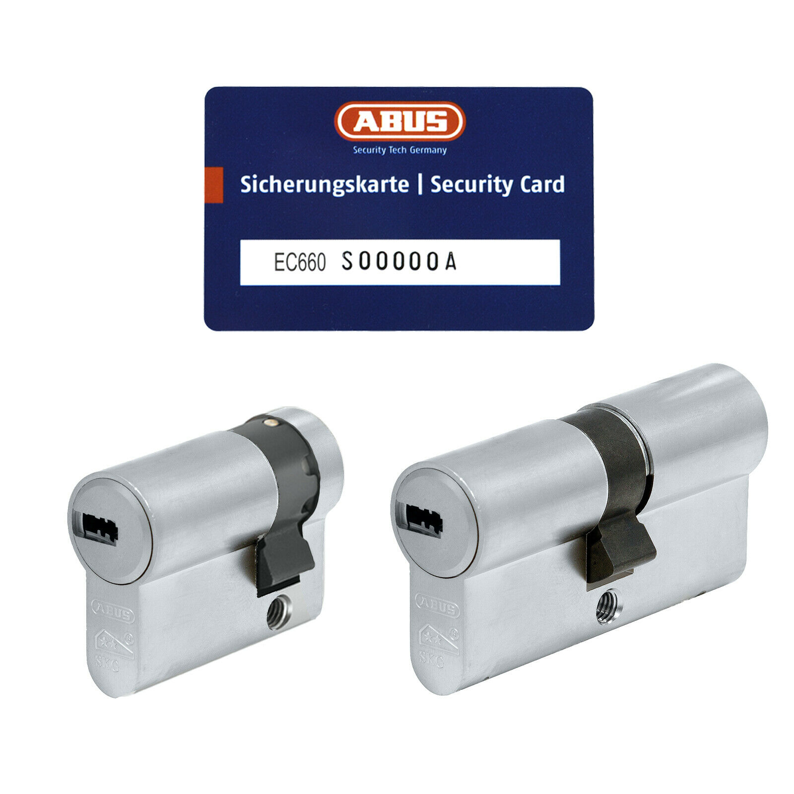 ABUS EC660 2er Set mit Sicherungskarte