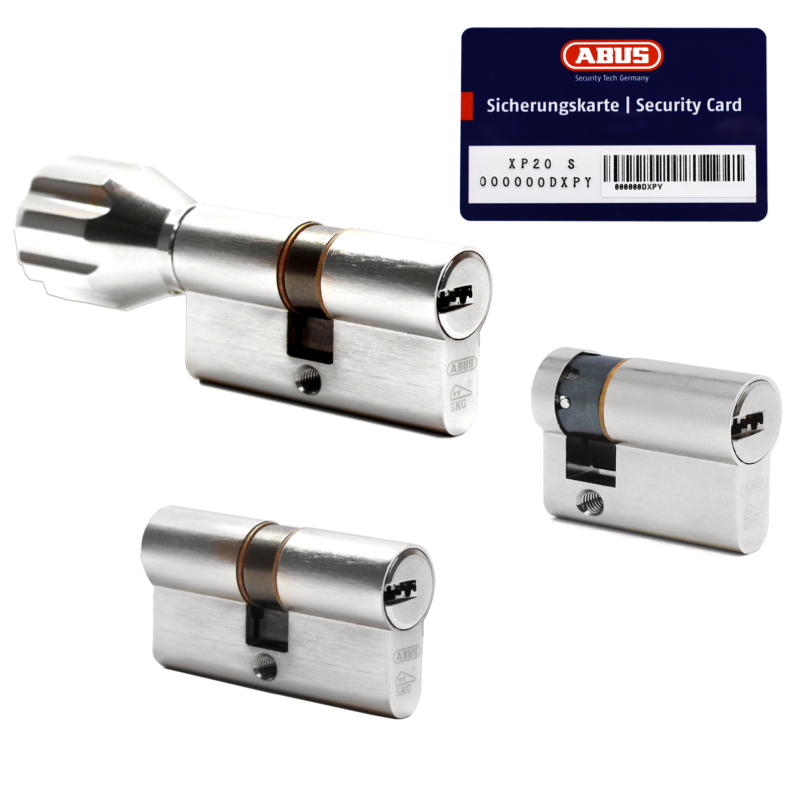 Set 2 Doppi Cilindri 30 X 30 Con 6 Chiavi | OBI - Foto 5